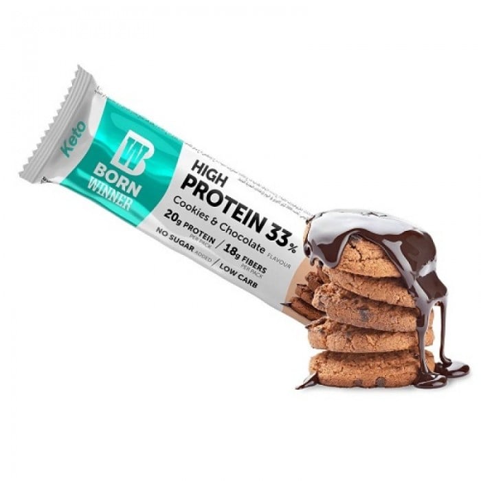 Born Winner Keto High Protein 33% Cookies & Chocolate 60 гр